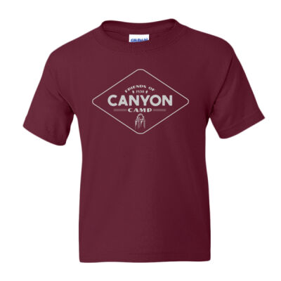 Friends of Canyon Camp Logo 1 - DryBlend® Youth T-Shirt Thumbnail