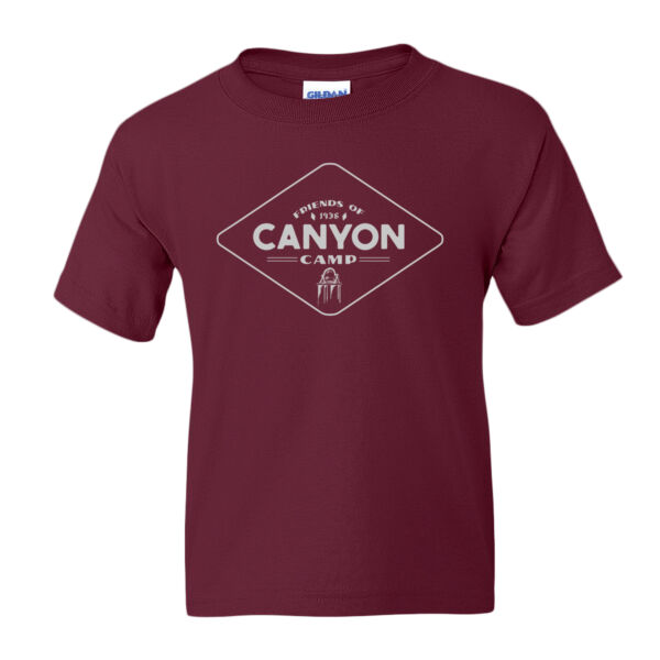 Friends of Canyon Camp Logo 1 - DryBlend® Youth T-Shirt Thumbnail