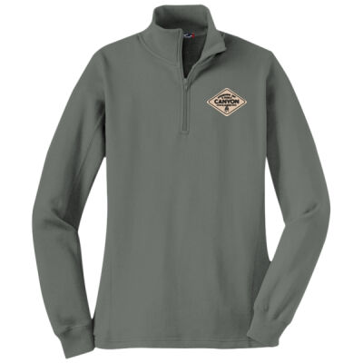 Friends of Canyon Camp Logo 1 - Women's 1/4 Zip Sweatshirt Thumbnail
