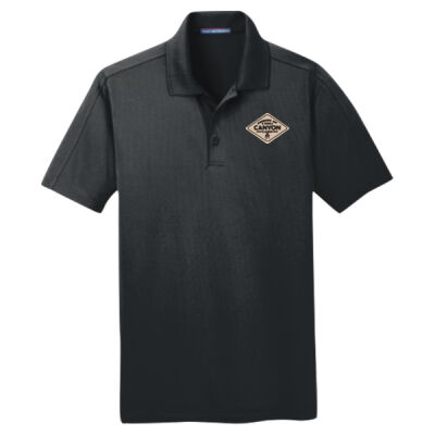 Friends of Canyon Camp Logo 1 - Diamond Jacquard Polo Thumbnail