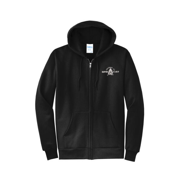Friends of Canyon Camp Logo 2 - Core Fleece Full Zip Hooded Sweatshirt Thumbnail