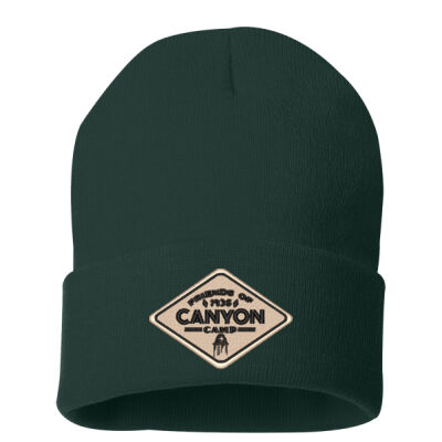 Friends of Canyon Camp Logo 1 - 12" Solid Cuffed Beanie Thumbnail