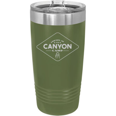 Friends of Canyon Camp Logo 1 - Premium Polar Camel Ringneck 20 oz. Tumbler Thumbnail