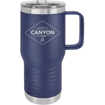 Friends of Canyon Camp Logo 1 - Premium Polar Camel 20oz Travel Mug Thumbnail