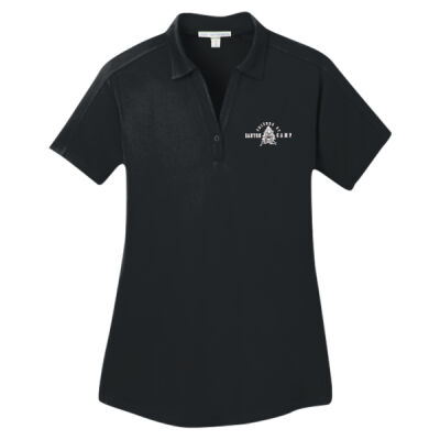 Friends of Canyon Camp Logo 2 - Women's Diamond Jacquard Polo Thumbnail