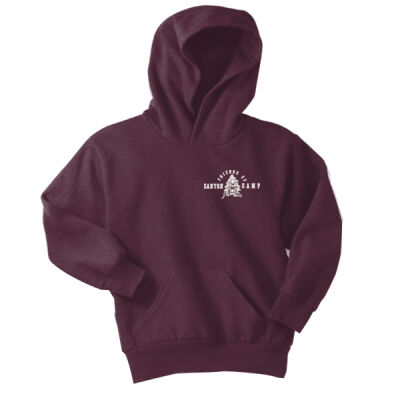 Friends of Canyon Camp Logo 2 - Youth Core Fleece Pullover Hooded Sweatshirt Thumbnail