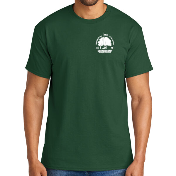Friends of Canyon Camp Anniversary Logo - DryBlend ® 50 Cotton/50 Poly T Shirt Thumbnail