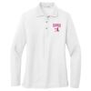 Women's Silk Touch Long Sleeve Polo Thumbnail